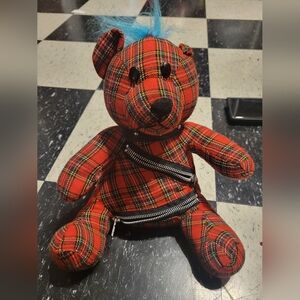 Vintage 2003 Hot Topic Darby Punk Bear